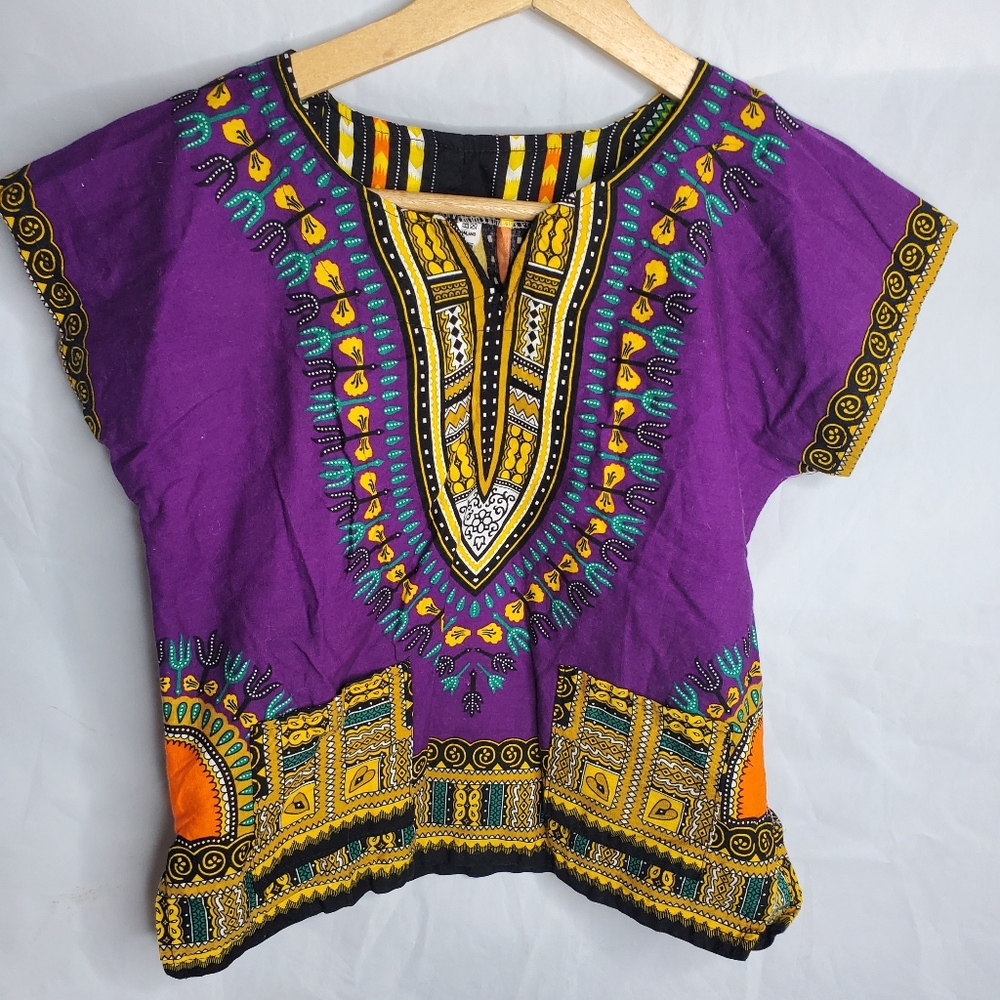Kids Purple Dashiki